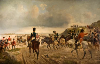 Bidossoa-joen kulku, 1886